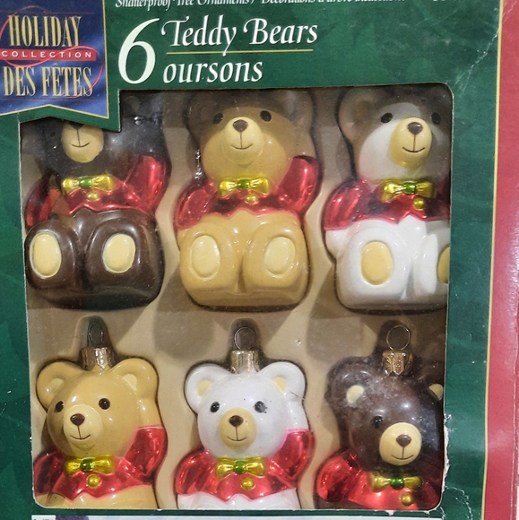 Vintage "Holiday Collection" Teddy Bears - Picture 3 of 9